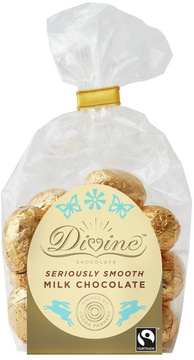 Mini vajíčka z mléčné čokolády 152 g Divine 